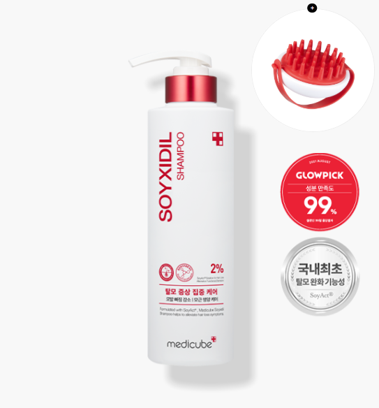 [Medicube] Soyxidil Shampoo - SoyAct® 2% for Hair Loss Relief & Scalp Root Nourishment