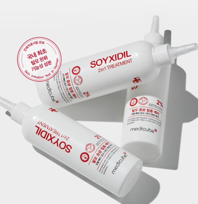 [Medicube] Soyxidil 2in1 Treatment - SoyAct® 2% for Hair Loss Relief & Scalp Root Nourishment