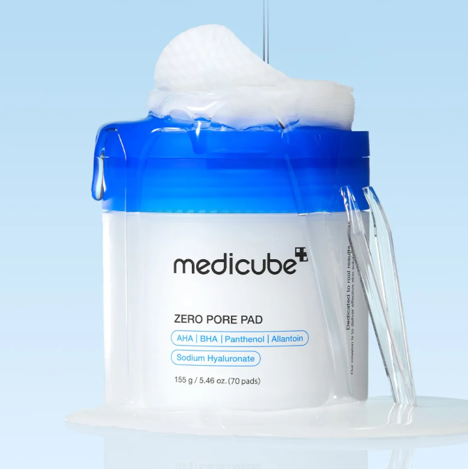 [Medicube] Zero Pore Pad 2.0 - AHA BHA for Pore Tightening, Sebum & Exfoliation Care (70 Pads)
