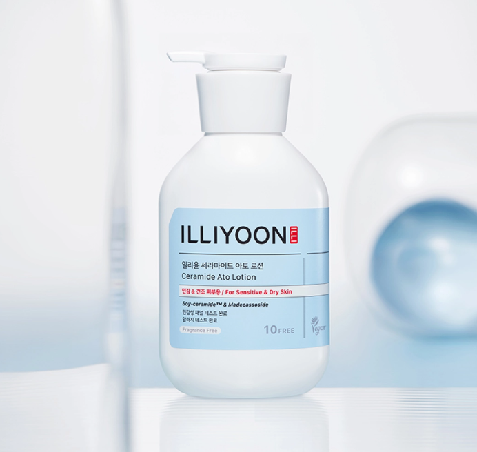 [ILLIYOON] Ceramide Ato Lotion [Jumbo Size] - Soy-ceramide™ & Madecassoside for Sensitive & Dry Skin Intensive Hydration (564ml)