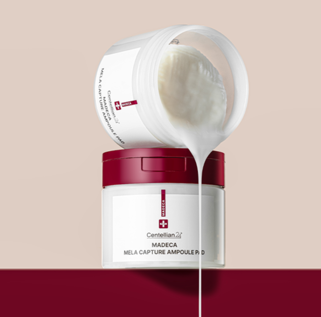 [Centellian 24] Madeca Mela Capture Ampoule Pad - TECA & Glutathione for Dark Spot Correction & Brightening (60 Pads + 60 Refill Set)