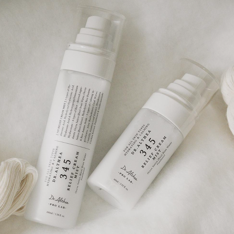 [Dr. Althea] 345 Relief Cream Mist - Panthenol & Ceramide NP for Instant Hydrating, Soothing & Barrier Support (60ml)