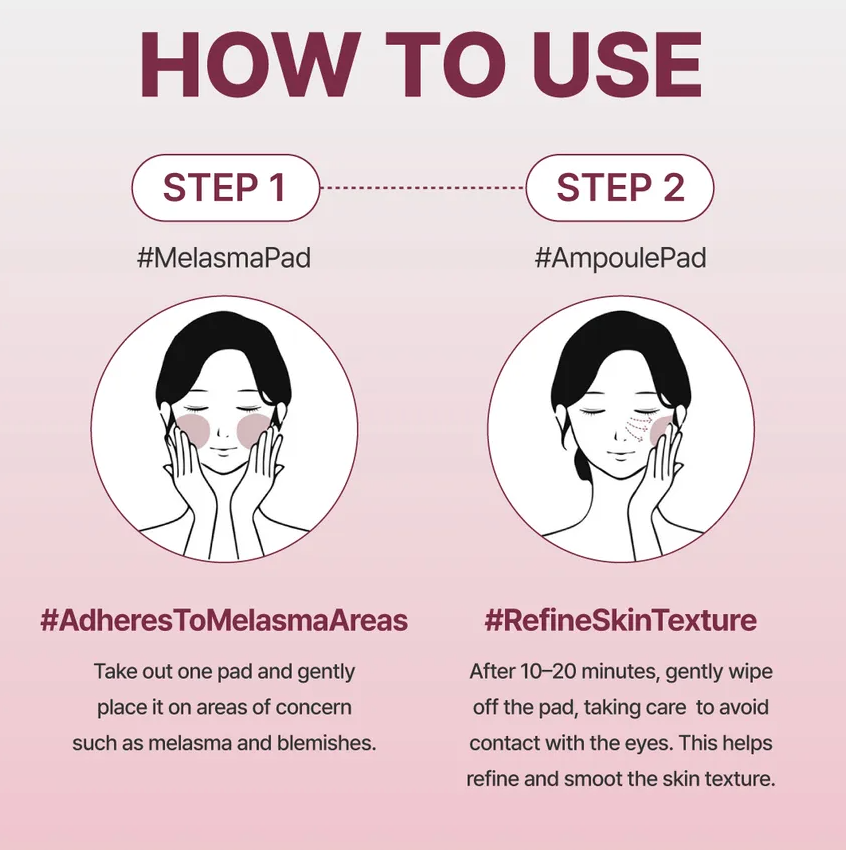 [Centellian 24] Madeca Mela Capture Ampoule Pad - TECA & Glutathione for Dark Spot Correction & Brightening (60 Pads + 60 Refill Set)